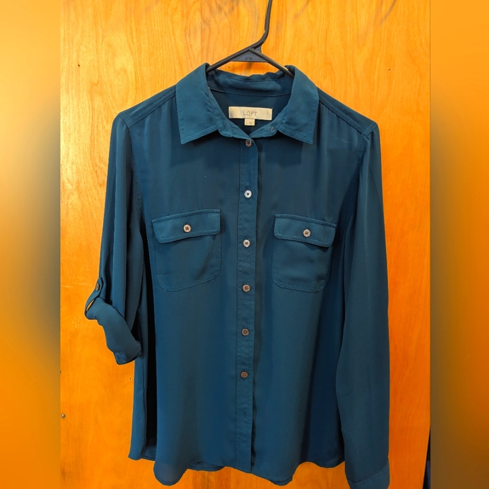 Express and Loft chiffon blouses